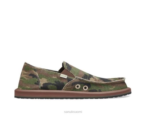 Sanuk Suomi | Sanuk jalkakäytävä surffaaja camo 86V6156 metsämaakuvio